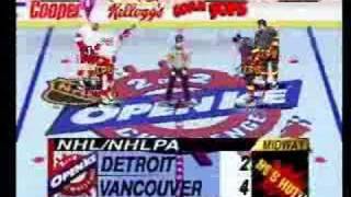 NHL Open Ice 2 on 2 Challenge Playstation - Gameplay Video
Video showing menus, options, and gameplay footage from Sony Playstations NHL Open Ice 2 on 2 Challenge. NHL Open Ice 2 on 2 Challenge Playstation - Gameplay Video