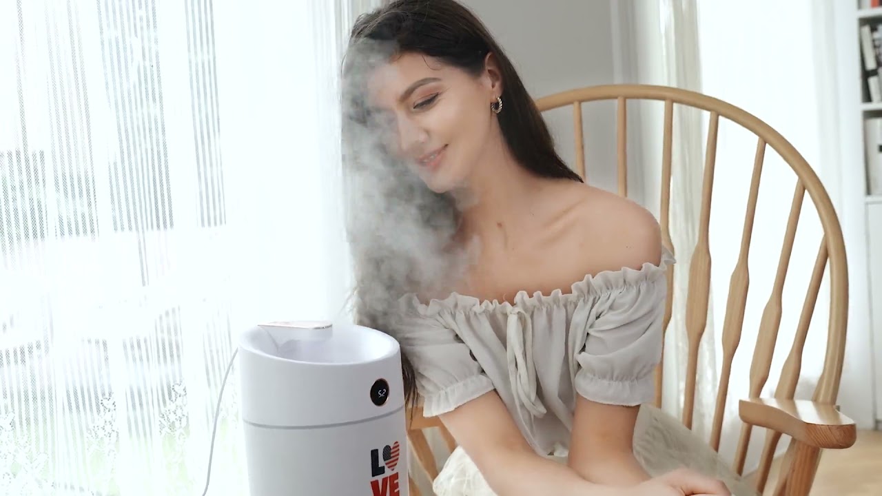 BENBOAR 3L Cool Mist Humidifier with Double Spray