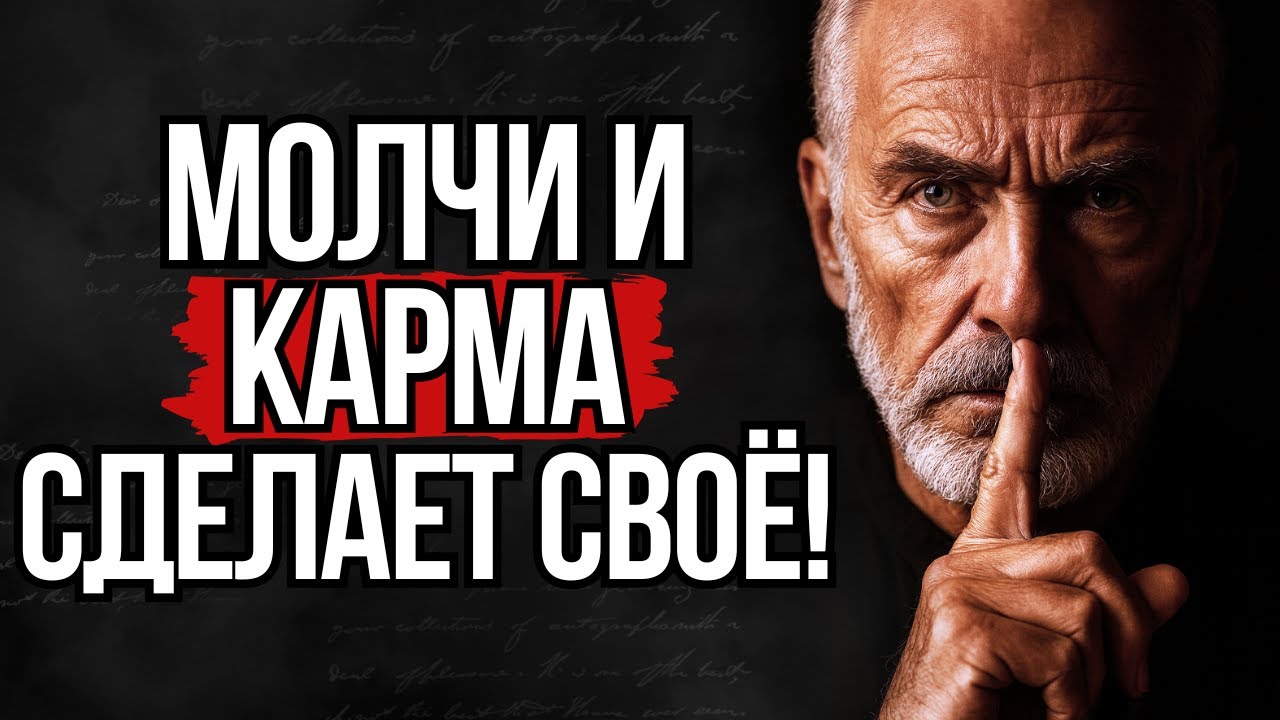 7 Ситуаций, Когда Нужно Промолчать и Позволить Карме Разобраться! | Стоицизм