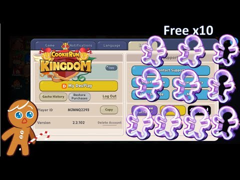 Cookie Run Kingdom : How To Link DevPlay Account & Tutorial