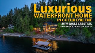 Luxurious Waterfront Home In Coeur Dalene Offers Unparalleled Lake Access