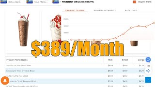 Food and Drink Website on Journey by Mediavine - Make Money Online