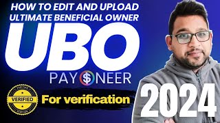 How to Create UBO And Upload on Payoneer & PayPal Account - Ultimate Beneficial Owner