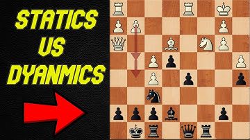 MUST KNOW Vital Chess Strategy To Use In EVERY GAME - Static vs Dynamic Play