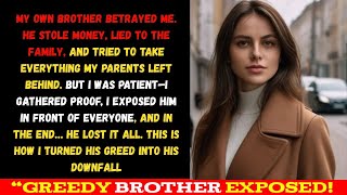 My Greedy Brother Tried to Steal Everything… But I Got the Ultimate Revenge | True Story