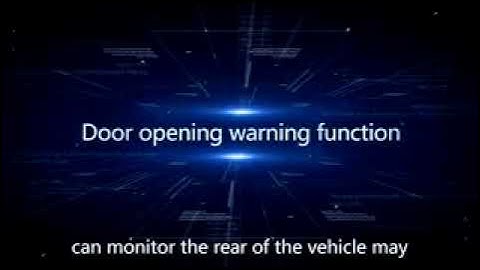 Ai Intelligence Smart Car Camera Blind Spot Detect Bsd, Car Blind Spot Detection System, Car Blind S