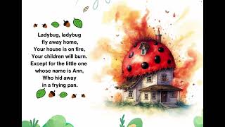 Ladybug, Ladybug Fly Away Home Nursery Rhyme Song