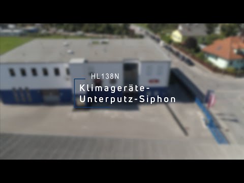 0024SF Siphon für Kondensatablaufrohr für Kanaele in Klimaanlagen