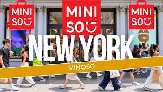 Inside MINISO SOHO STORE New York City