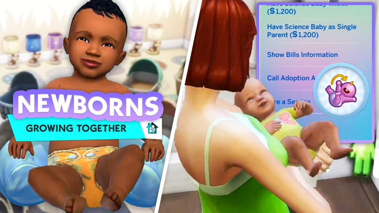 The Sims 4 Growing Together Cheats & Infant Cheats