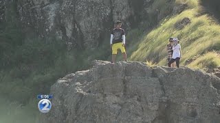 Volunteer group asks for help in cleaning up graffiti on scenic trail