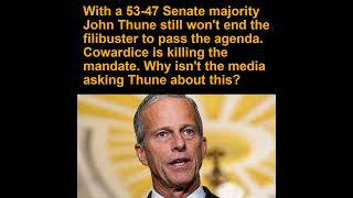 Thune faces GOP pressure over the filibuster as Republicans debate delivering on their agenda.