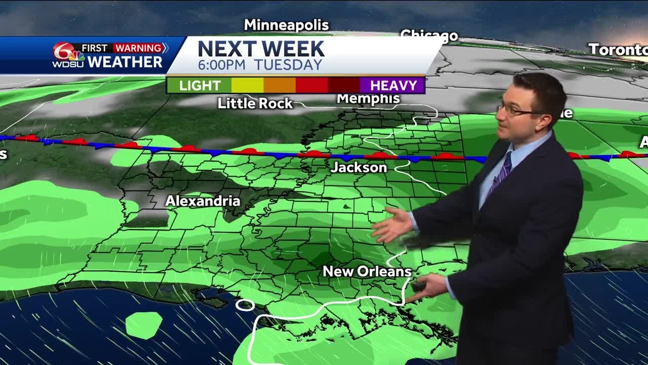 Rain chances increase this week - YouTube