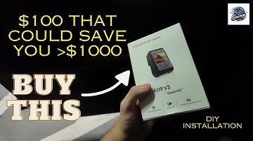 The ONLY Affordable Dash Cam You Need (VIOFO A119 V3 Installation Guide)