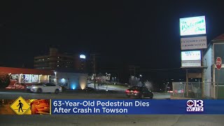 63-Year-Old Pedestrian Dies After Crash In Towson