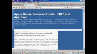Apply Online Business Grants - FREE.