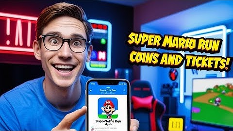 Get Super Mario Run FREE Coins & Tickets 🔥 Hack on iOS/Android!