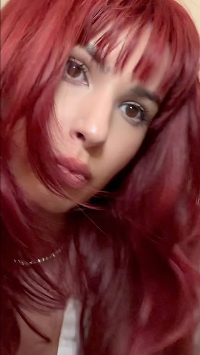 Dying hair bright red without pre-bleaching! #dye #hair #redhair #hairstyle #glowup