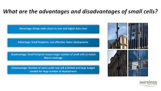 What are the advantages and disadvantages of small cells?