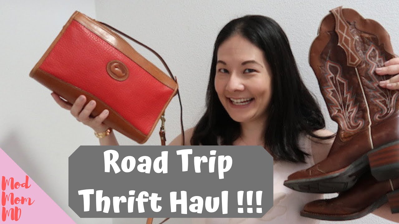 Road Trip Thrift Haul | Unconventional Sourcing for Poshmark | modmom md