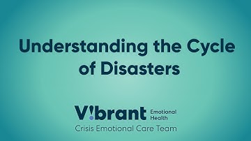 Understanding the Cycle of Disasters (Part I)
