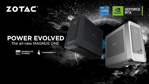 ZOTAC MAGNUS ONE with GeForce RTX 40 Series