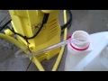 Karcher k2 detergent suction