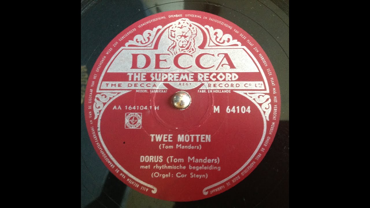 DORUS (TOM MANDERS) TWEE MOTTEN YouTube Music DORUS (TOM MANDERS) TWEE MOTTEN YouTube Music
