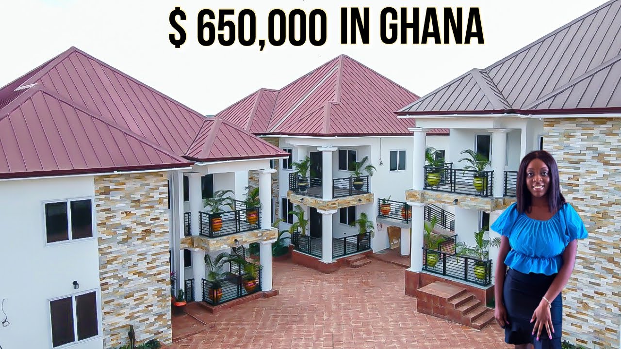 WHAT 650,000 WILL BUY YOU IN GHANA / REAL ESTATE IN GHANA / BUYING A