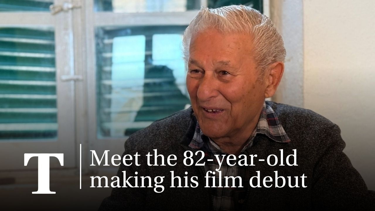 Meet the 82-year-old making his film debut - YouTube