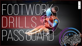 Some Awesome Footwork Drills - To Pass The Guard