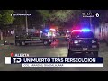 Pelea en una fiesta termina en persecución y balacera en Guadalajara; hay una persona sin vida