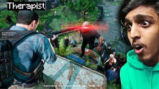 I Survived 24 Hour In a ZOMBIE APOCALYPSE !! GAME THERAPIST screenshot 5