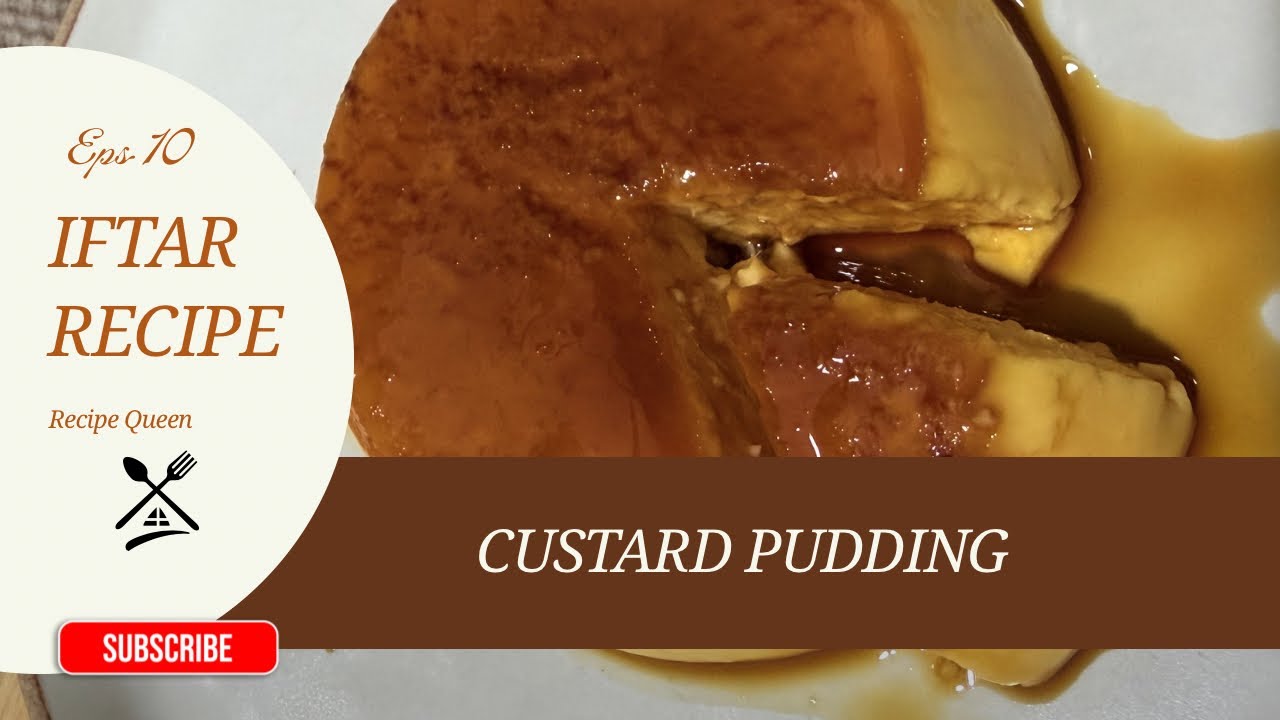 Ramadan Special Custard Pudding 🍮🌙| Iftar Recipe | Dessert Recipe