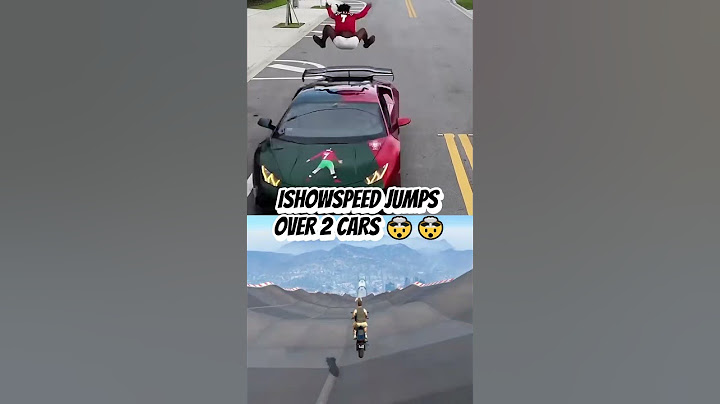 ISHOWSPEED JUMPS OVER TWO CARS 🤯🤯🤯 LIKE AND SUBSCRIBE FOR MORE  #ishowspeed #viralvideo #crazy