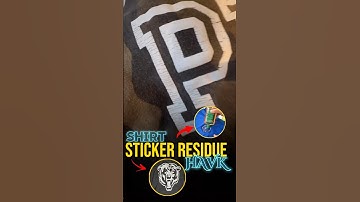 shirt sticker hack 😱 #shirts #viral