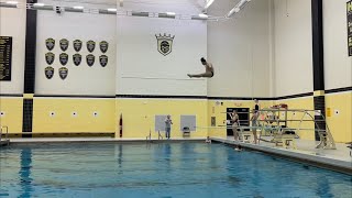 1m Diving training session #7 (200,300,400 takeoff models, 103b, 40(1+3)b, 203b, 5134d)