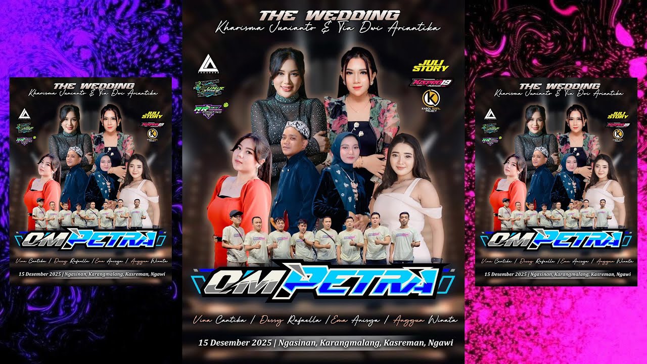LIVE STREAMING OM PETRA  Wedding KHARISMA & RIA Live KARANGMALANG KASREMAN NGAWI