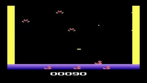 ATARI 2600 Deadly Duck (1982) (20th Century Fox Video Games - Sirius Software, Ed Hodapp) (11004) ~
