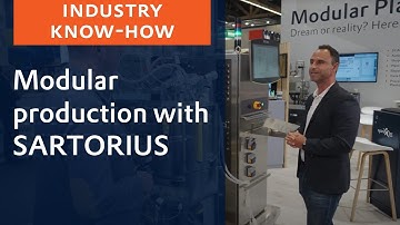 Modular production with SARTORIUS