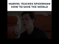 Tony starks teaches spider man how to save the world no copyright intended