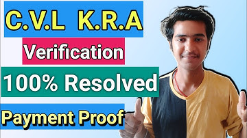cvl kra pan not register solution || karvy kra pan not register solution || kra validation