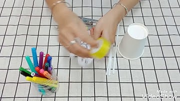 thỏ xinh từ cốc giấy