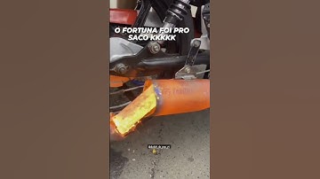 cortando giro ate pegar fogo no escape! fortuna pro saco kkk #shorts #short #shortvideo