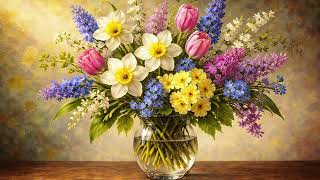 Every Flower of Spring in One Vase: Daffodils, Tulips & Wildflower Dreams