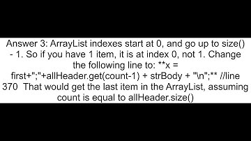 Exception in thread andquot mainandquot java lang IndexOutOfBoundsException Index 1 Size 1