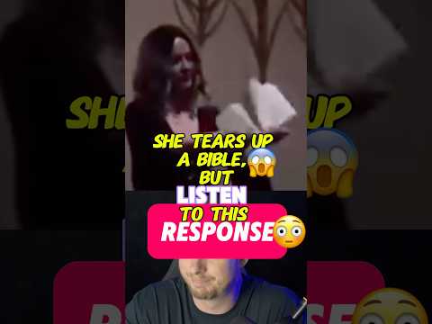 Satanist tears up
