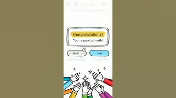 Choose the largest number || No. 185 ||  Brain Out #shorts #game #brainout