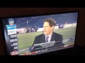 Steve Young slips and says dick on MNF