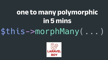 Master Laravel Eloquent: Polymorphic One-to-Many Relationships in Just 5 Minutes!